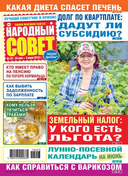 Скачать книгу Народный совет №23/2018