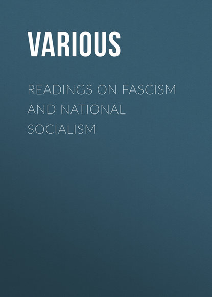 Скачать книгу Readings on Fascism and National Socialism