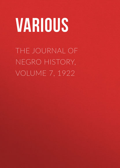 Скачать книгу The Journal of Negro History, Volume 7, 1922