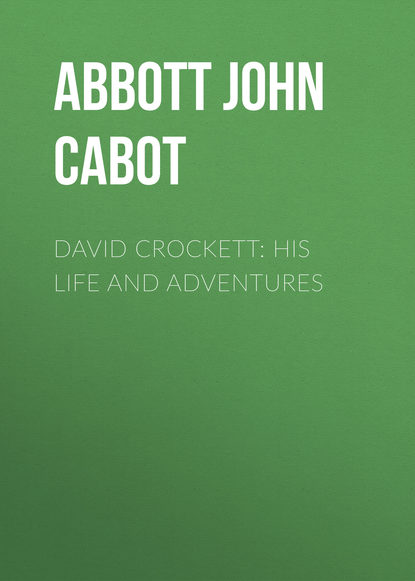 Скачать книгу David Crockett: His Life and Adventures