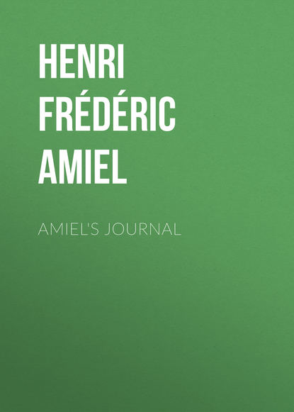 Скачать книгу Amiel's Journal
