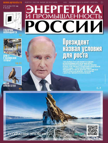 Скачать книгу Энергетика и промышленность России №20 2018