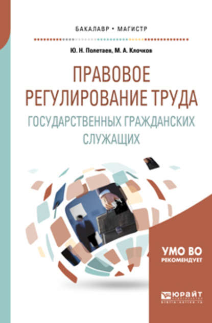 Скачать книгу Правовое регулирование труда государственных гражданских служащих. Учебное пособие для бакалавриата и магистратуры