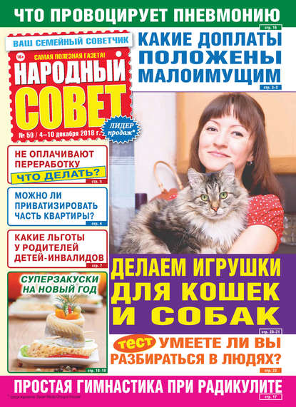 Скачать книгу Народный совет №50/2018