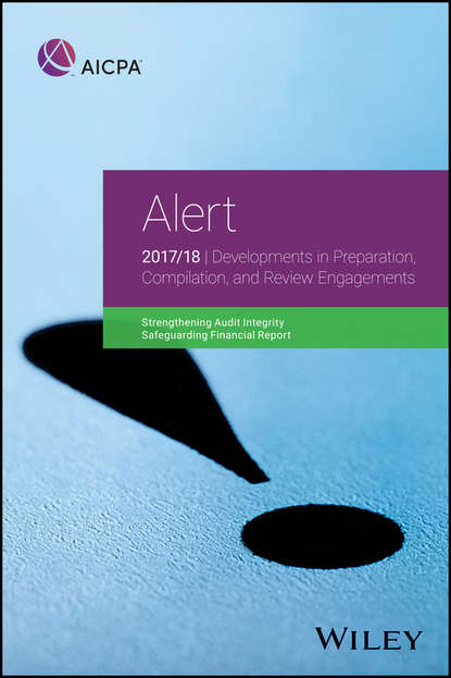 Скачать книгу Alert: Developments in Preparation, Compilation, and Review Engagements, 2017/18