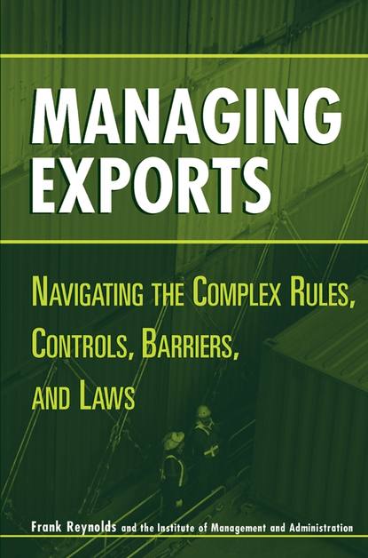 Скачать книгу Managing Exports