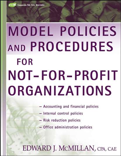 Скачать книгу Model Policies and Procedures for Not-for-Profit Organizations