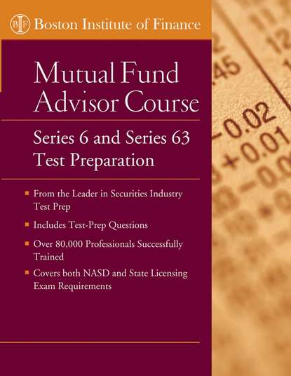 Скачать книгу The Boston Institute of Finance Mutual Fund Advisor Course