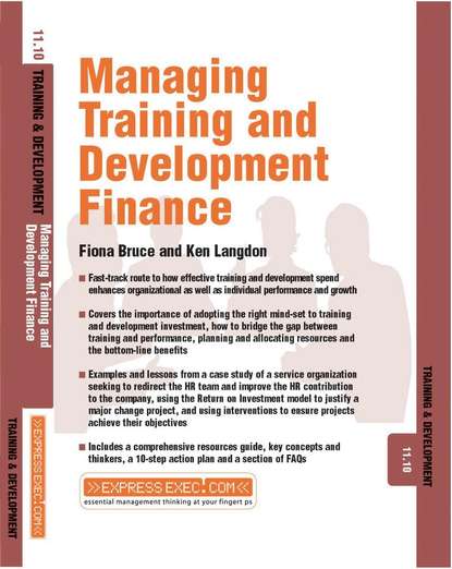 Скачать книгу Managing Training and Development Finance