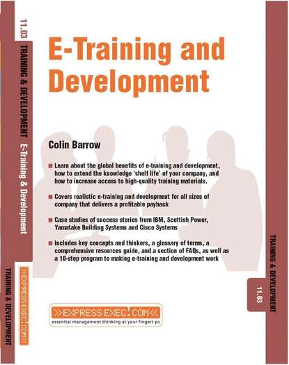 Скачать книгу E-Training and Development