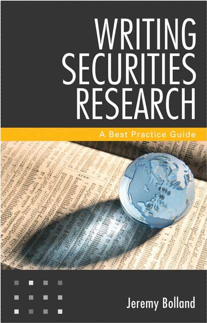 Скачать книгу Writing Securities Research