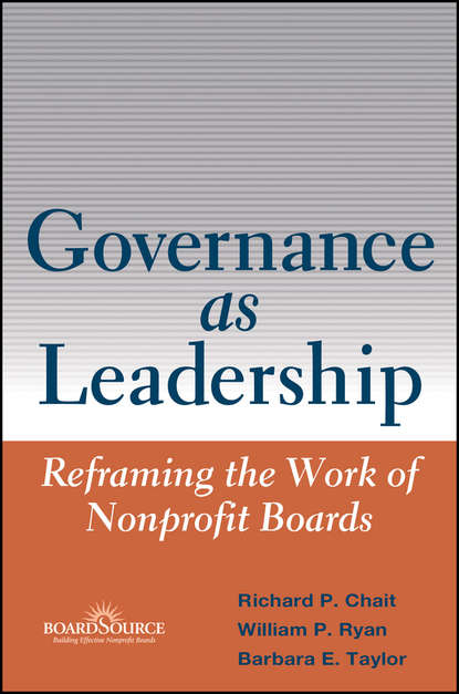 Скачать книгу Governance as Leadership