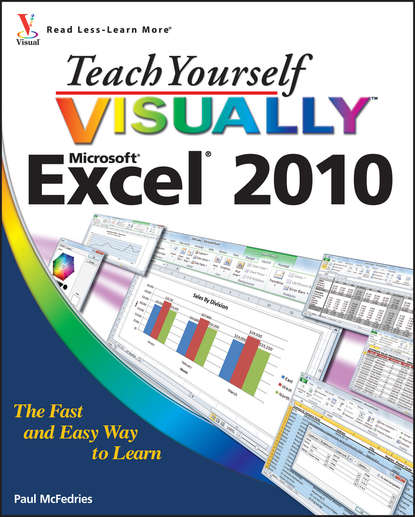 Скачать книгу Teach Yourself VISUALLY Excel 2010