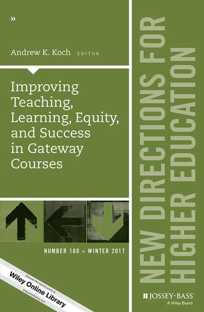 Скачать книгу Improving Teaching, Learning, Equity, and Success in Gateway Courses