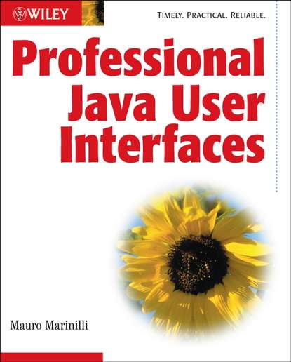 Скачать книгу Professional Java User Interfaces