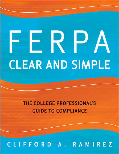 Скачать книгу FERPA Clear and Simple