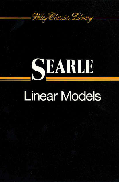 Скачать книгу Linear Models