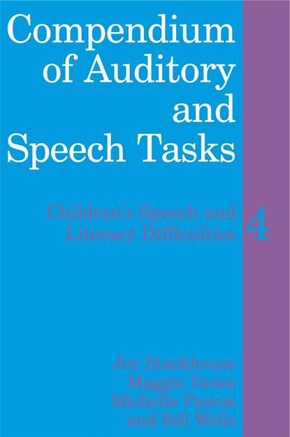 Скачать книгу Compendium of Auditory and Speech Tasks
