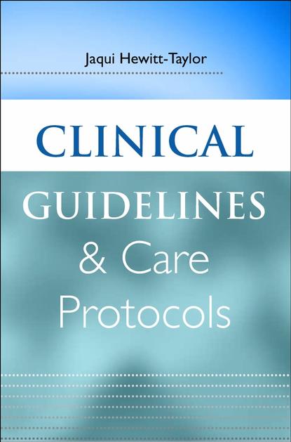 Скачать книгу Clinical Guidelines and Care Protocols