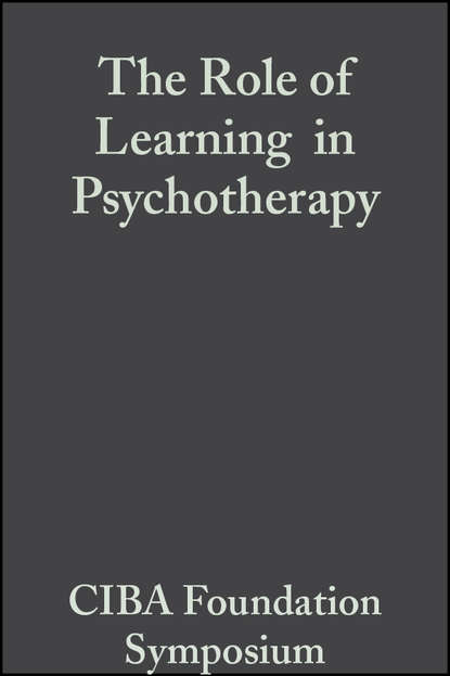 Скачать книгу The Role of Learning in Psychotherapy