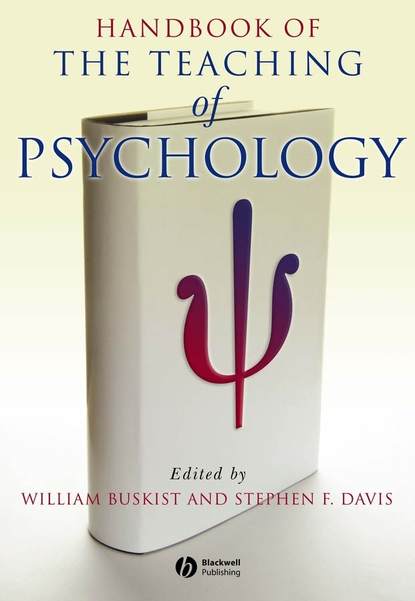 Скачать книгу Handbook of the Teaching of Psychology