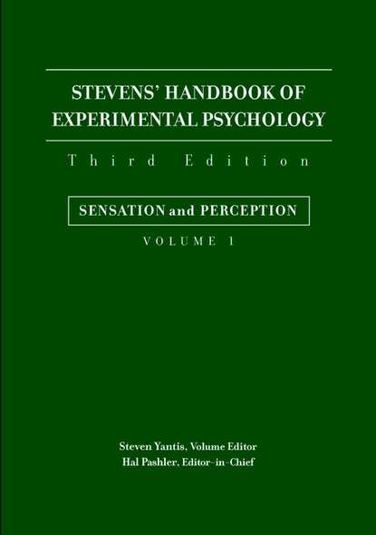 Скачать книгу Stevens' Handbook of Experimental Psychology, Sensation and Perception