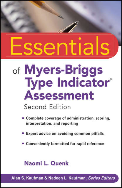 Скачать книгу Essentials of Myers-Briggs Type Indicator Assessment