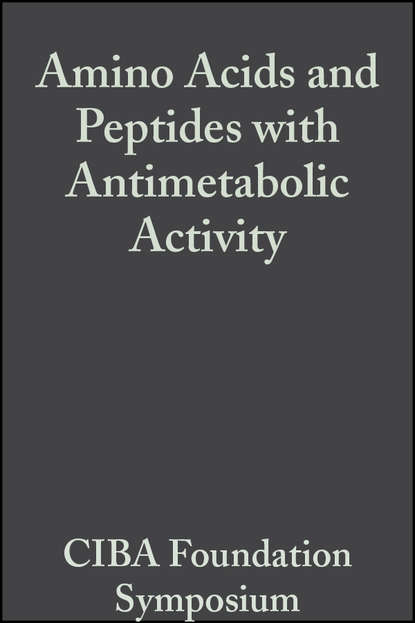 Скачать книгу Amino Acids and Peptides with Antimetabolic Activity