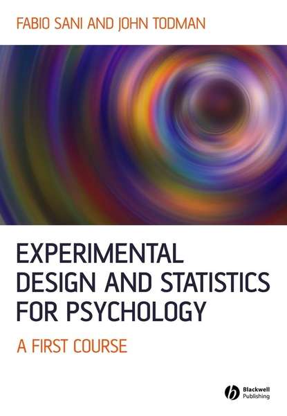 Скачать книгу Experimental Design and Statistics for Psychology
