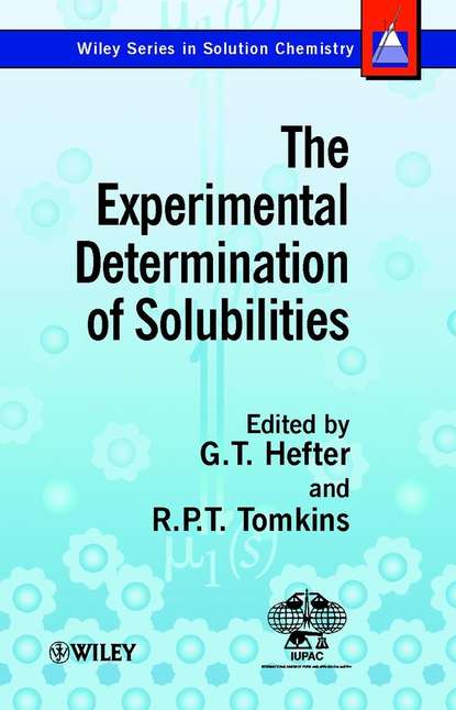 Скачать книгу The Experimental Determination of Solubilities