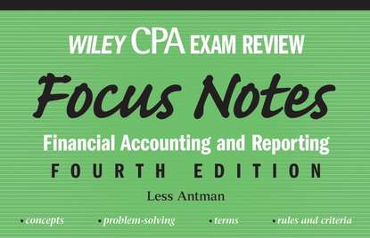 Скачать книгу Wiley CPA Examination Review Focus Notes