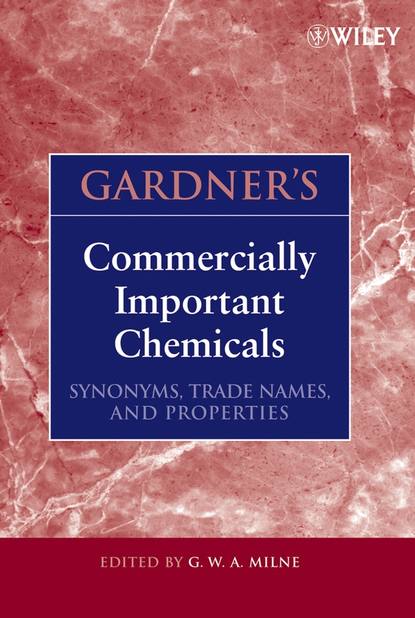 Скачать книгу Gardner's Commercially Important Chemicals