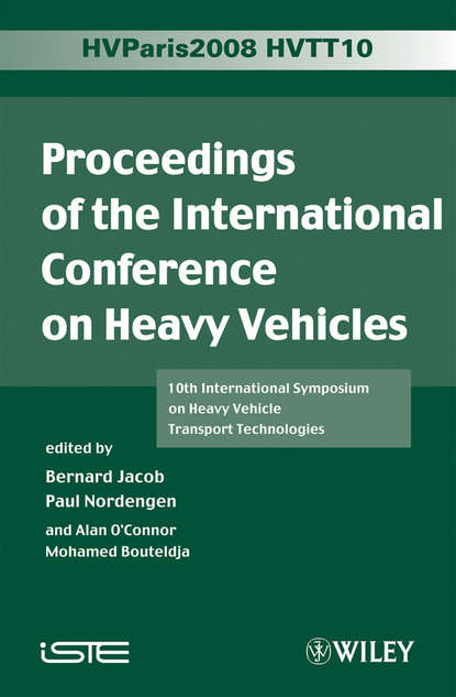 Скачать книгу Proceedings of the International Conference on Heavy Vehicles, HVTT10