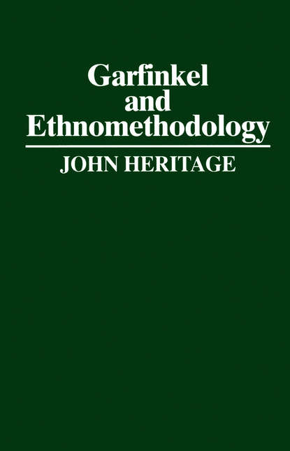 Скачать книгу Garfinkel and Ethnomethodology