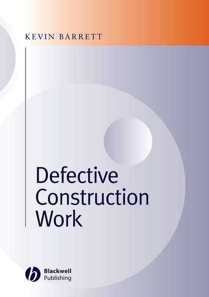 Скачать книгу Defective Construction Work