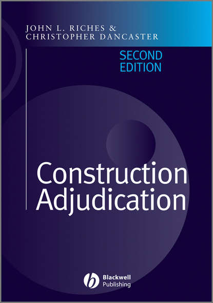 Скачать книгу Construction Adjudication