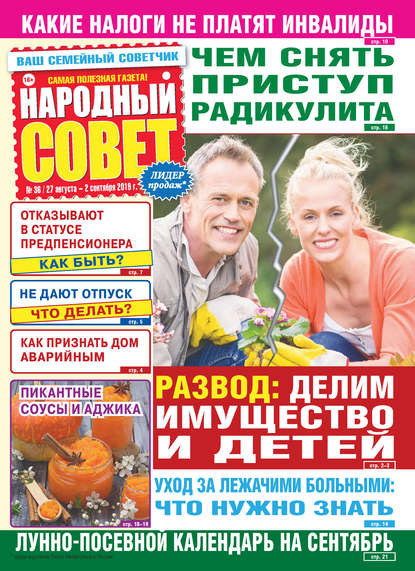 Скачать книгу Народный совет №36/2019