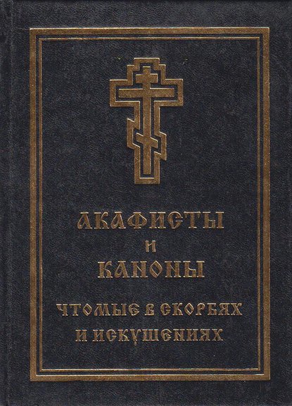 Скачать книгу Акафисты и каноны, чтомые в скорбях и искушениях