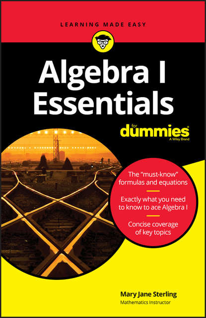 Скачать книгу Algebra I Essentials For Dummies