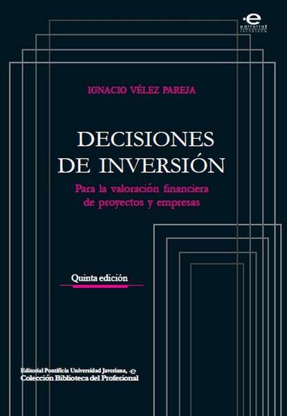 Скачать книгу Decisiones de inversión