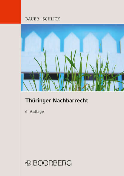 Скачать книгу Thüringer Nachbarrecht
