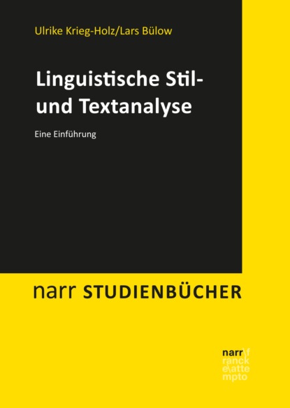 Скачать книгу Linguistische Stil- und Textanalyse