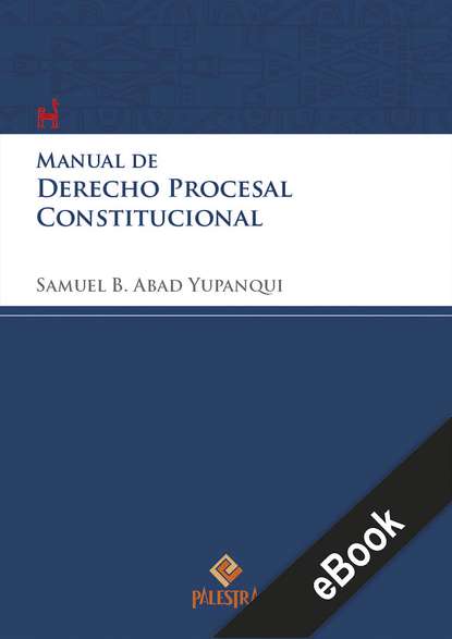 Скачать книгу Manual de derecho procesal constitucional