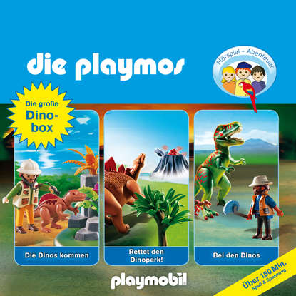 Скачать книгу Die Playmos - Das Original Playmobil Hörspiel, Die große Dino-Box, Folgen 3, 17, 30