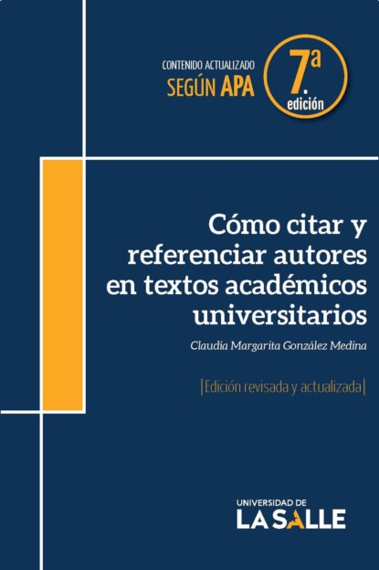 Скачать книгу Cómo citar y referenciar autores en textos académicos universitarios