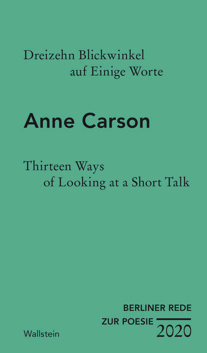 Скачать книгу Dreizehn Blickwinkel auf Einige Worte / Thirteen Ways of Looking at a Short Talk