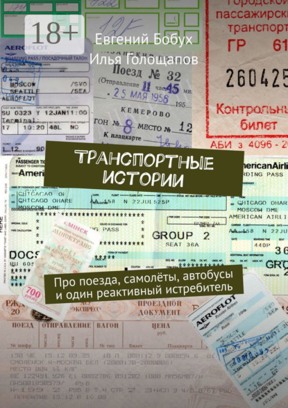 Скачать книгу Транспортные истории. Про поезда, самолёты, автобусы и один реактивный истребитель