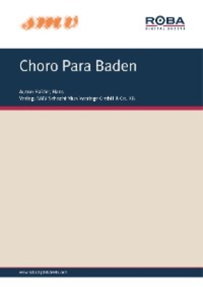 Скачать книгу Choro Para Baden