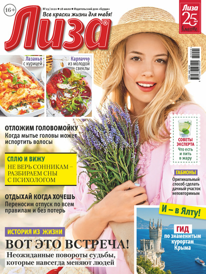 Скачать книгу Журнал «Лиза» №29/2020