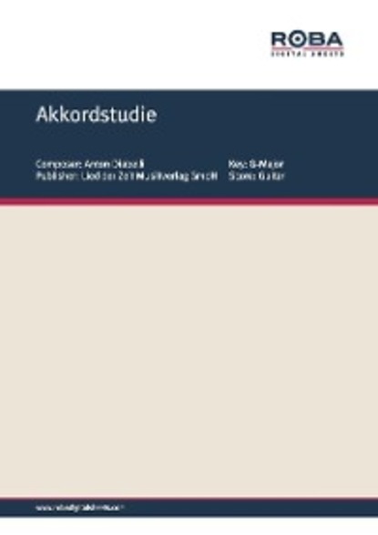 Скачать книгу Akkordstudie